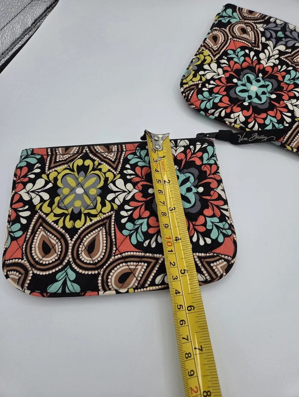 Vera Bradley Cosmetic Pouch Set of 2 - Retired 